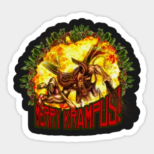 Merry Krampus! Sticker